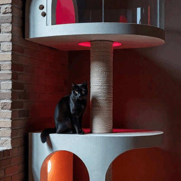 The Lunar Lounge – Elevated Cat Habitat